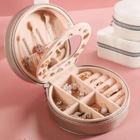 ROUND 3-LAYER Organizer – กล่องทรงกลม 3 ชั้นหมุนได้**