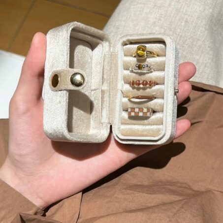 STACKING MINI Travel Case – กล่องซ้อนชั้น 3 ชั้นขนาดพกพา**