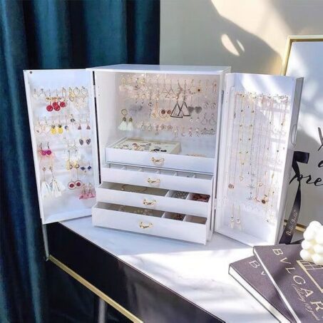 FOLD-OUT Earring Display – แผงตั้งโชว์ต่างหูพับได้**