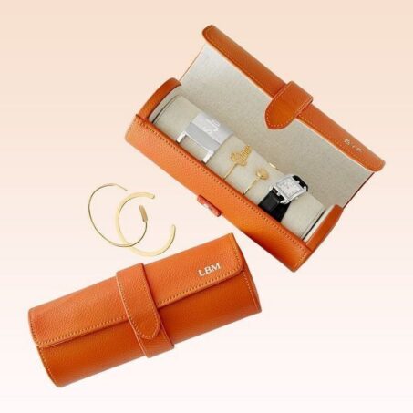 CUBE ROLL Ring & Earring Organizer – กล่องทรงสี่เหลี่ยมลูกบาศก์**