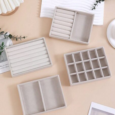 STACKABLE Felt Trays – ถาดกำมะหยี่ซ้อนชั้นสำหรับลิ้นชัก**