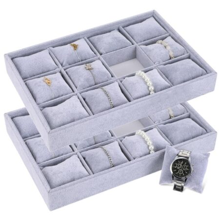 VELVET TRAY 12-Slot – ถาดกำมะหยี่ 12 ช่อง**